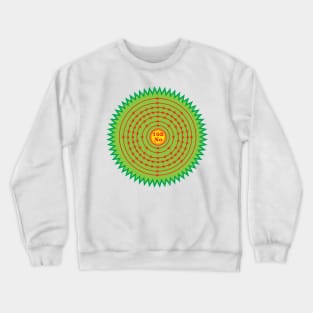 Nobelium Ornament Crewneck Sweatshirt